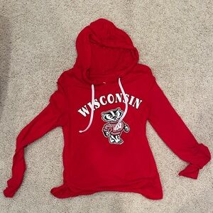 Wisconsin Red Women's long sleeve